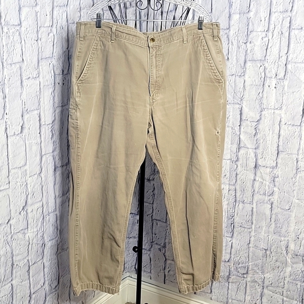 VINTAGE‎ CARHARTT Relaxed Fit Khaki Pants 42X30 inches